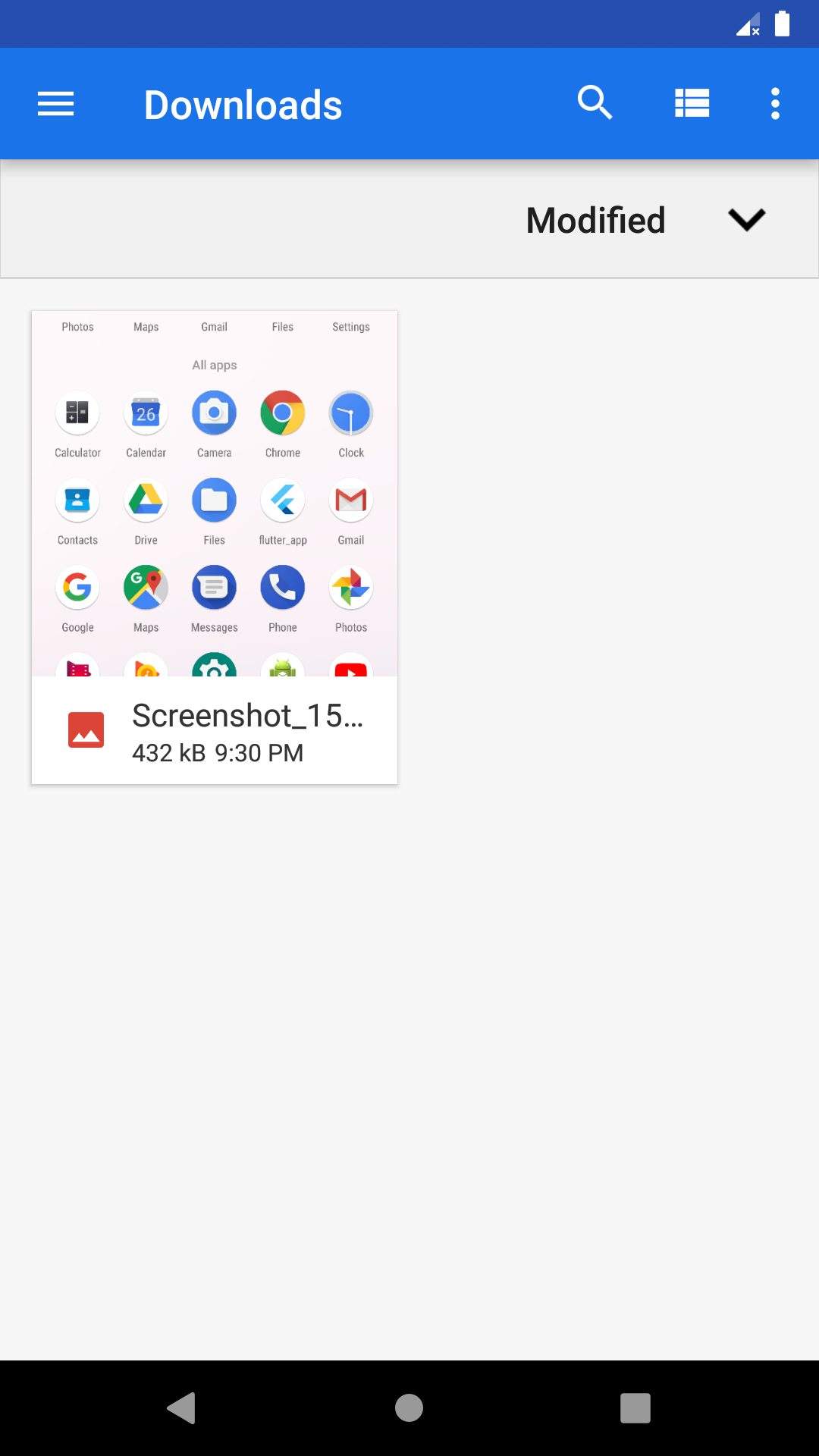 File added to Download folder File added to Download folder