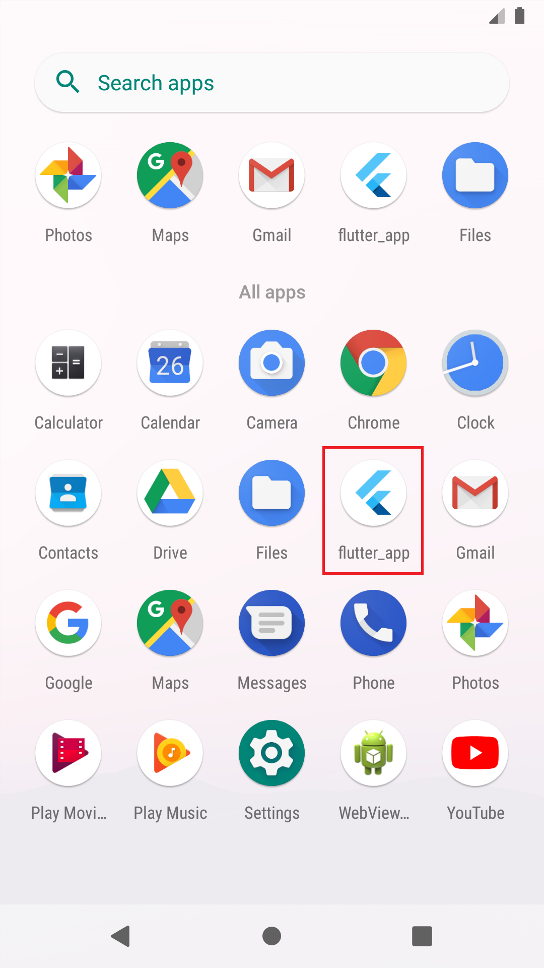 Sample Flutter App Launcher icon Sample Flutter App Launcher icon