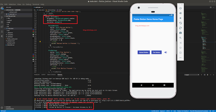 ButtonBar Implementation