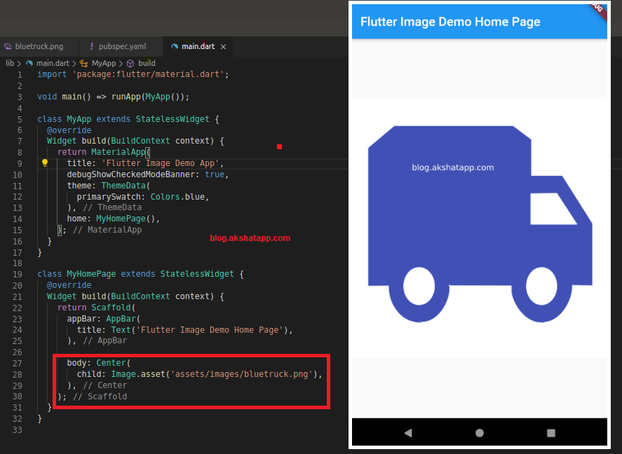 Flutter Image Class Flutter Image Class