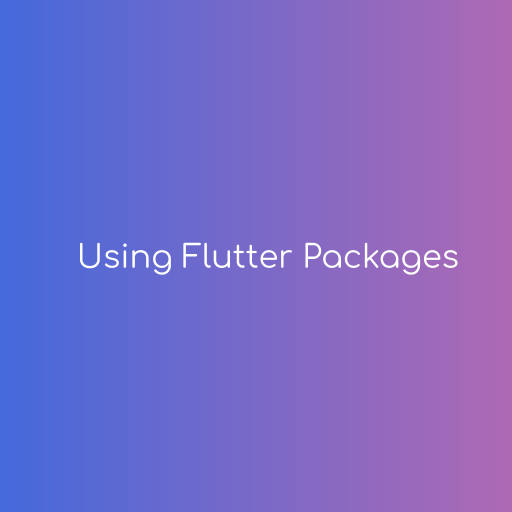 Step-by-Step Guide - how to use flutter packages ?