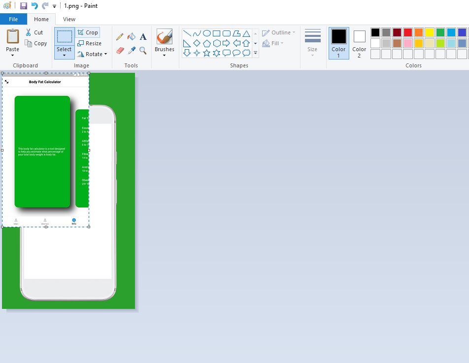 Merge Screenshot and Template Merge Screenshot and Template