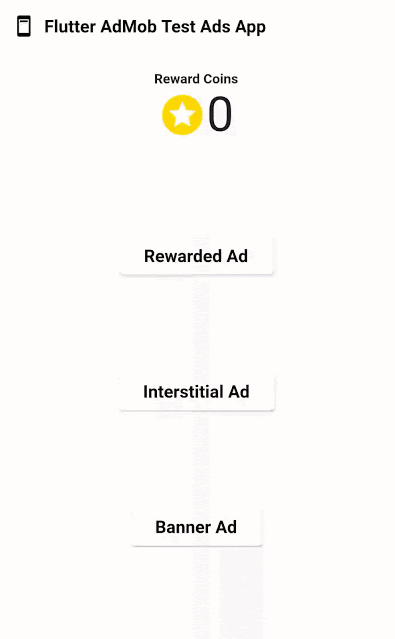 Flutter Banner Ad
