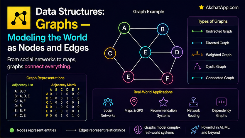 Data Structures: Graphs — Modeling the World as Nodes and Edges