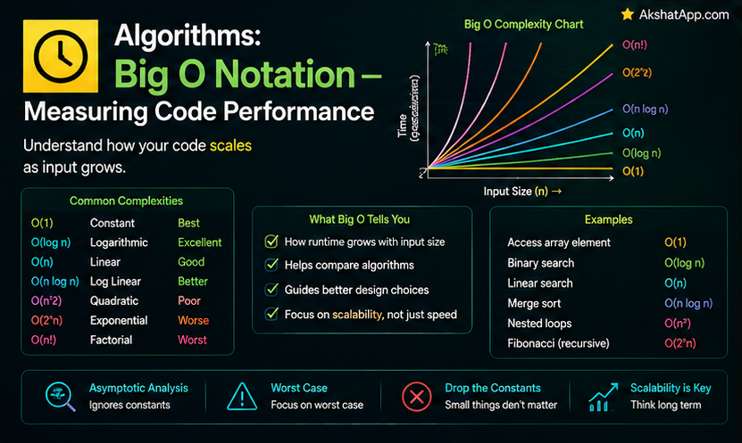 Algorithms: Big O Notation — Measuring Code Performance Precisely