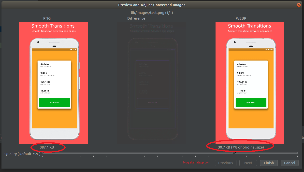 PNG vs WEBP